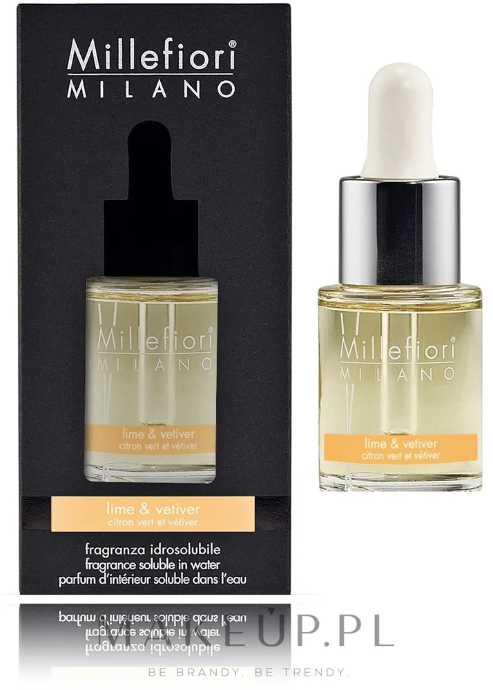 Концентрат для аромалампы Millefiori Milano Lime and Vetiver 15 мл лайм и ветивер