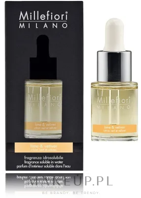 Концентрат для аромалампы Millefiori Milano Lime and Vetiver 15 мл лайм и ветивер