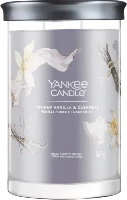 Ароматическая свеча Yankee Candle «Smoked Vanilla & Cashmere»