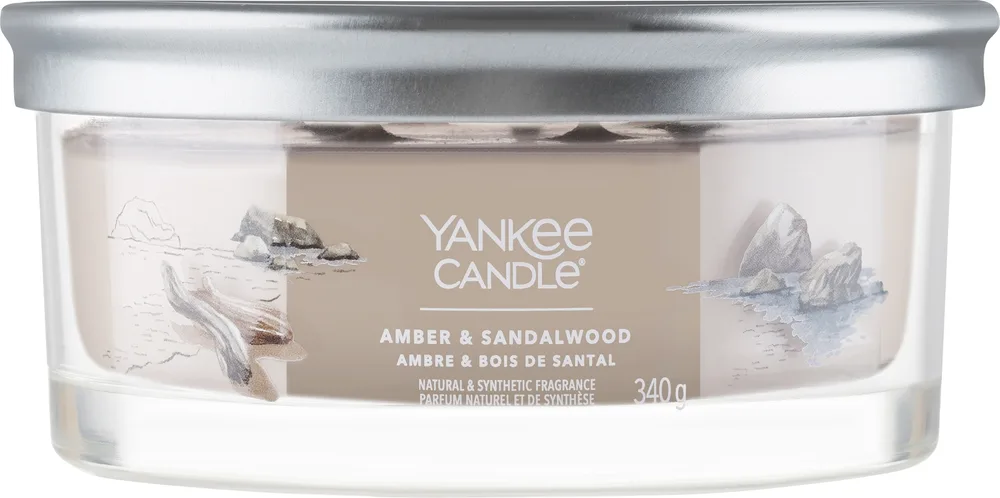 Ароматическая свеча Yankee Candle «Amber & Sandalwood»