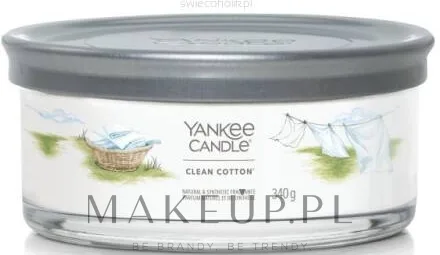 Ароматическая свеча Yankee Candle «Clean Cotton»