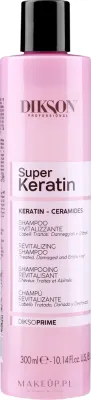 Шампунь Dikson Super Keratin для повреждённых волос с протеинами риса и пшеницы