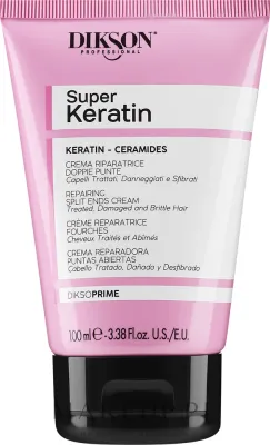 Крем для волос Dikson Super Keratin с кератином и керамидами, восстанавливающий, несмываемый, 100 мл