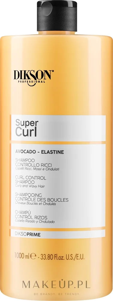 Шампунь Dikson Super Curl для кудрявых волос с авокадо и эластином