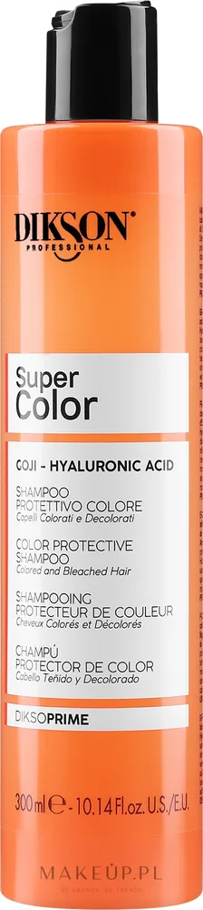 Шампунь Dikson Super Color для окрашенных волос с гиалуроновой кислотой и ягодами годжи