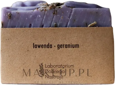 Натуральное мыло Laboratorium Dobrego Nastroju с лавандой и геранью, 100 г