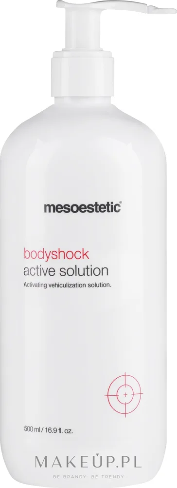 Профессиональная эмульсия для массажа Mesoestetic Bodychock Active Solution 500 мл