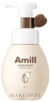 Amill Super Grain Bubble Foam пузырьковая пенка со злаками рисом овсом киноа и чиа 200 мл