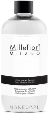 Сменный блок для аромадиффузора Millefiori Milano Natural White Paper Flowers Diffuser Refill 250 мл