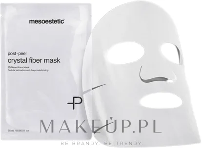 Тканевая маска после пилинга Mesoestetic Post-Peel Crystal Fiber Mask