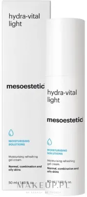 Гель-крем Mesoestetic Hydra-Vital Light освежающий увлажняющий с гиалуроновой кислотой 50 мл