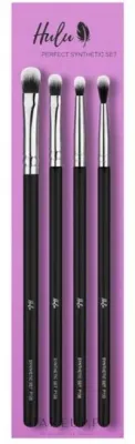 Набор кистей для макияжа Hulu Perfect Synthetic Set 4 шт. из синтетического ворса