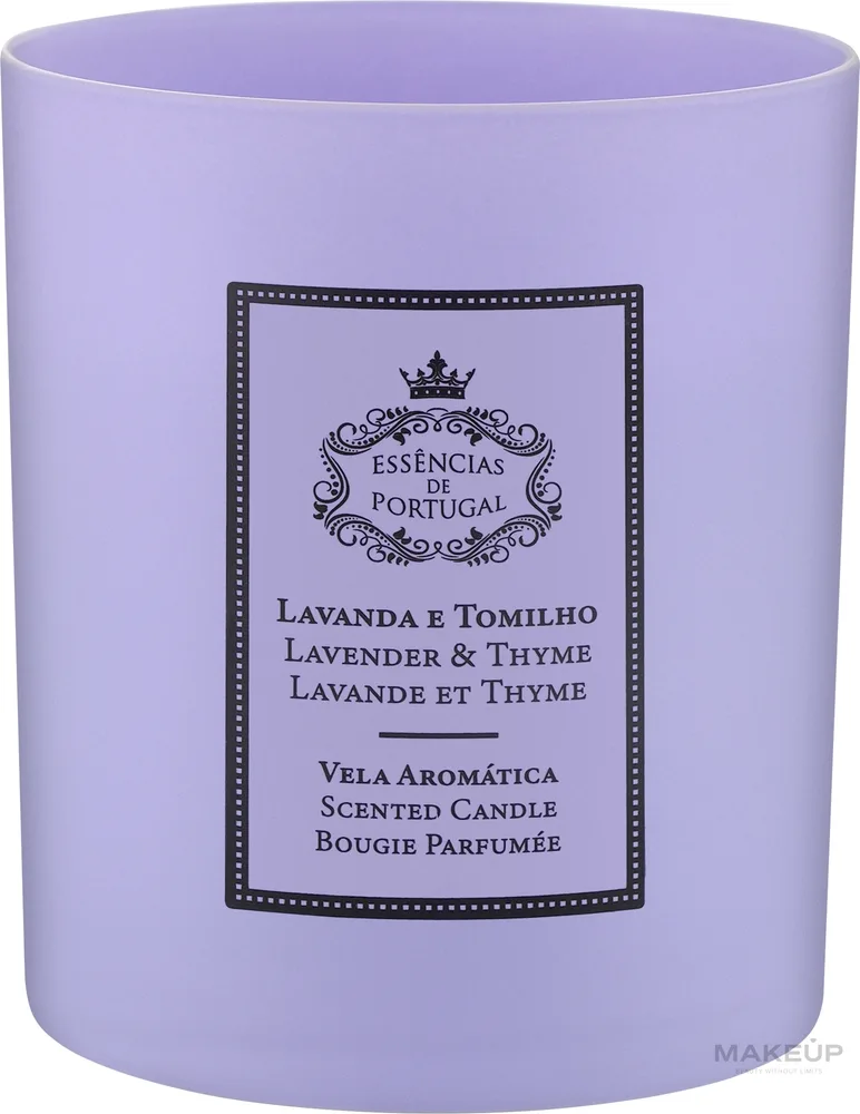 Ароматическая свеча Essencias De Portugal «Lavender & Thyme»