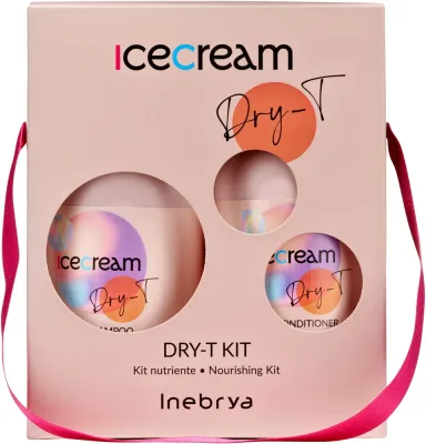 Набор Inebrya Ice Cream Dry-T шампунь 300 мл и кондиционер 300 мл для сухих волос