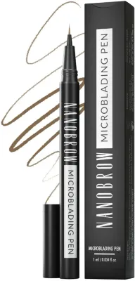 Карандаш для бровей Nanobrow Microblading Pen с ультратонким наконечником, стойкий, 1 мл