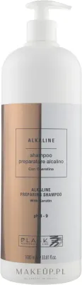 Щелочной подготовительный шампунь Black Professional Line с кератином 1000 мл
