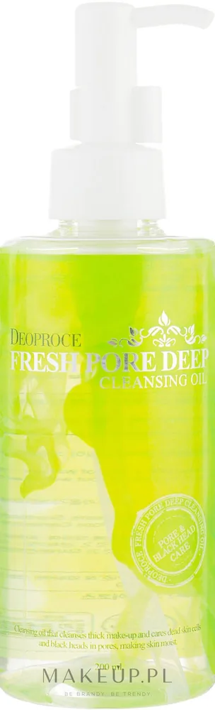 Масло для лица Deoproce Fresh Pore Deep Cleansing Oil гидрофильное 200 мл