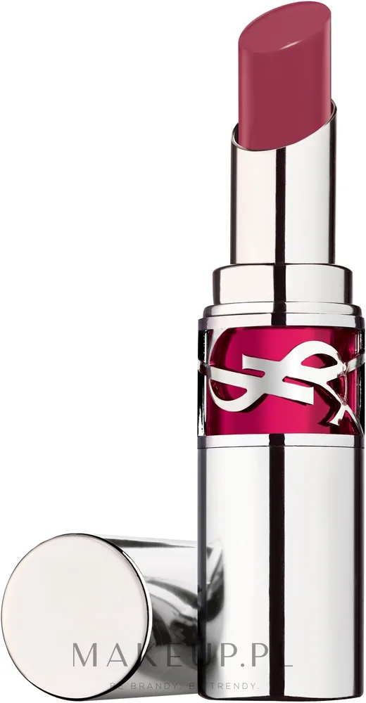 Yves Saint Laurent Pomadka z balsamem do ust o podwójnym działaniu pielęgnacyjnym i promiennym kolorze - Помада-бальзам для губ YSL Rouge Volupte Candy Glaze глянцевая, оттенок 6 - Luscious Brown