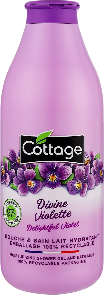 Гель для душа Cottage Violet с ароматом фиалки, 750 мл