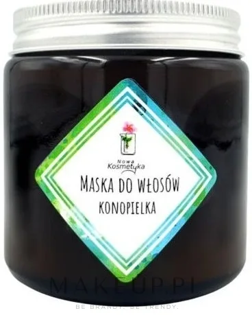 Маска для волос Nowa Kosmetyka смягчающая, вода липы, растительное масло семян, воск канделильи, витамин E, ваниль, 120 мл