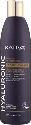 Кондиционер с гиалуроновой кислотой, кератином и коэнзимом Q10 Kativa Hyaluronic Keratin & Coenzyme Q10 Conditioner