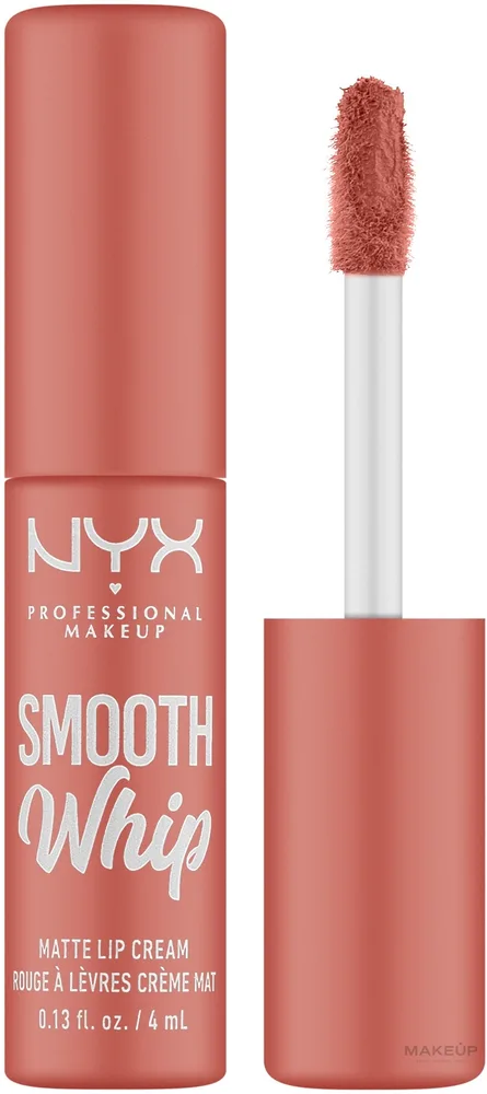 NYX Professional Makeup Szminka - Жидкая помада для губ NYX Smooth Whip Matte Lip матовая, оттенок 22 - Cheeks
