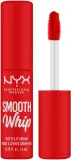 NYX Professional Makeup Szminka - Жидкая помада для губ NYX Smooth Whip Matte Lip матовая, оттенок 12 - Incing On Top — фото 1