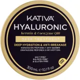 Маска для волос Kativa Hyaluronic увлажняющая, гиалуроновая кислота, аминокислоты, коэнзим Q10, биотин, 300 мл — фото 1