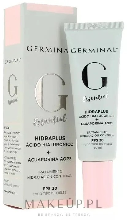 Крем для лица Germinal Essential Hidraplus с гиалуроновой кислотой SPF 30 50 мл