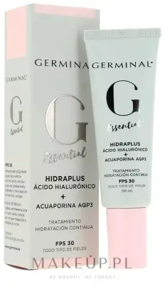 Крем для лица Germinal Essential Hidraplus с гиалуроновой кислотой SPF 30 50 мл