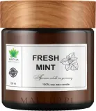 Ароматическая соевая свеча Purity «Fresh Mint» — фото 3