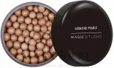 Румяна-хайлайтер Magic Studio Bronzing Pearls 2 в 1, с эффектом загара, 52 г — фото 1