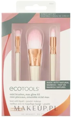 Набор кистей для макияжа EcoTools Glow Max Limited Edition 3 шт