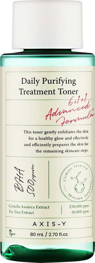 Тоник для лица Axis-Y Daily Purifying Treatment Toner с центеллой и салициловой кислотой, 200 мл