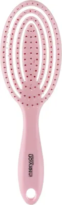 Щётка для волос Inter-Vion I Comfort Hair Brush розовая скелетная колодка
