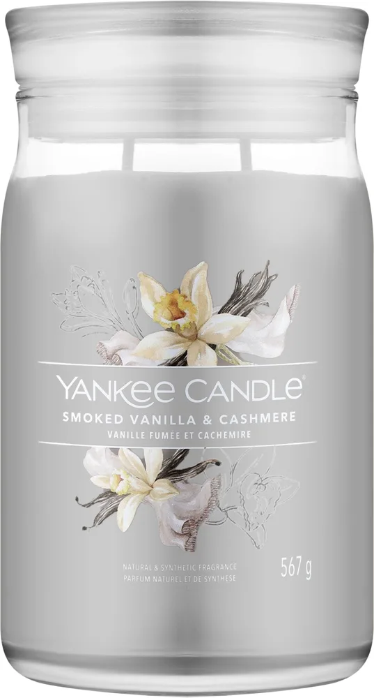 Ароматическая свеча Yankee Candle «Smoked Vanilla & Cashmere»
