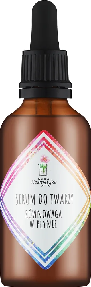 Сыворотка Nowa Kosmetyka балансирующая для комбинированной кожи с ниацинамидом и маслом шиповника 50 мл