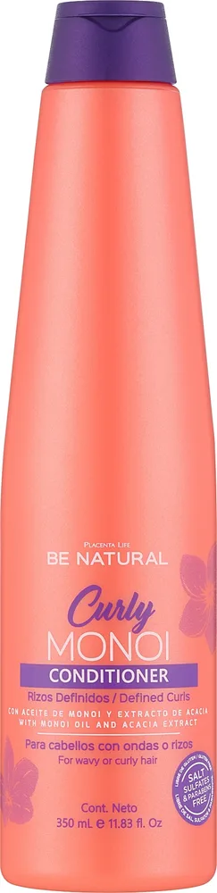 Кондиционер с маслом монои для вьющихся волос Placenta Life Be Natural Curly Monoi Conditioner, 350 мл