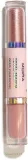 Тени для век Moira Liquid Eyeshadow Total Match Duo жидкие, двойные, перламутровый и матовый оттенки, 3 г, оттенок 002 - Peaches And Cream — фото 1