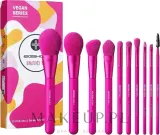 Набор синтетических кистей Eigshow Beauty Into You Premium Pink Set 10 шт. розовый — фото 1
