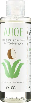 Кокосовое масло с экстрактом алоэ вера Zoya Goes для лица волос и тела