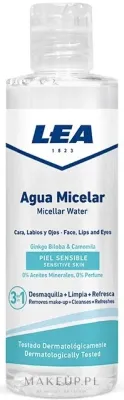 Мицеллярная вода Lea Micelar Water Sensitive Skin для чувствительной кожи, для снятия макияжа, 200 мл