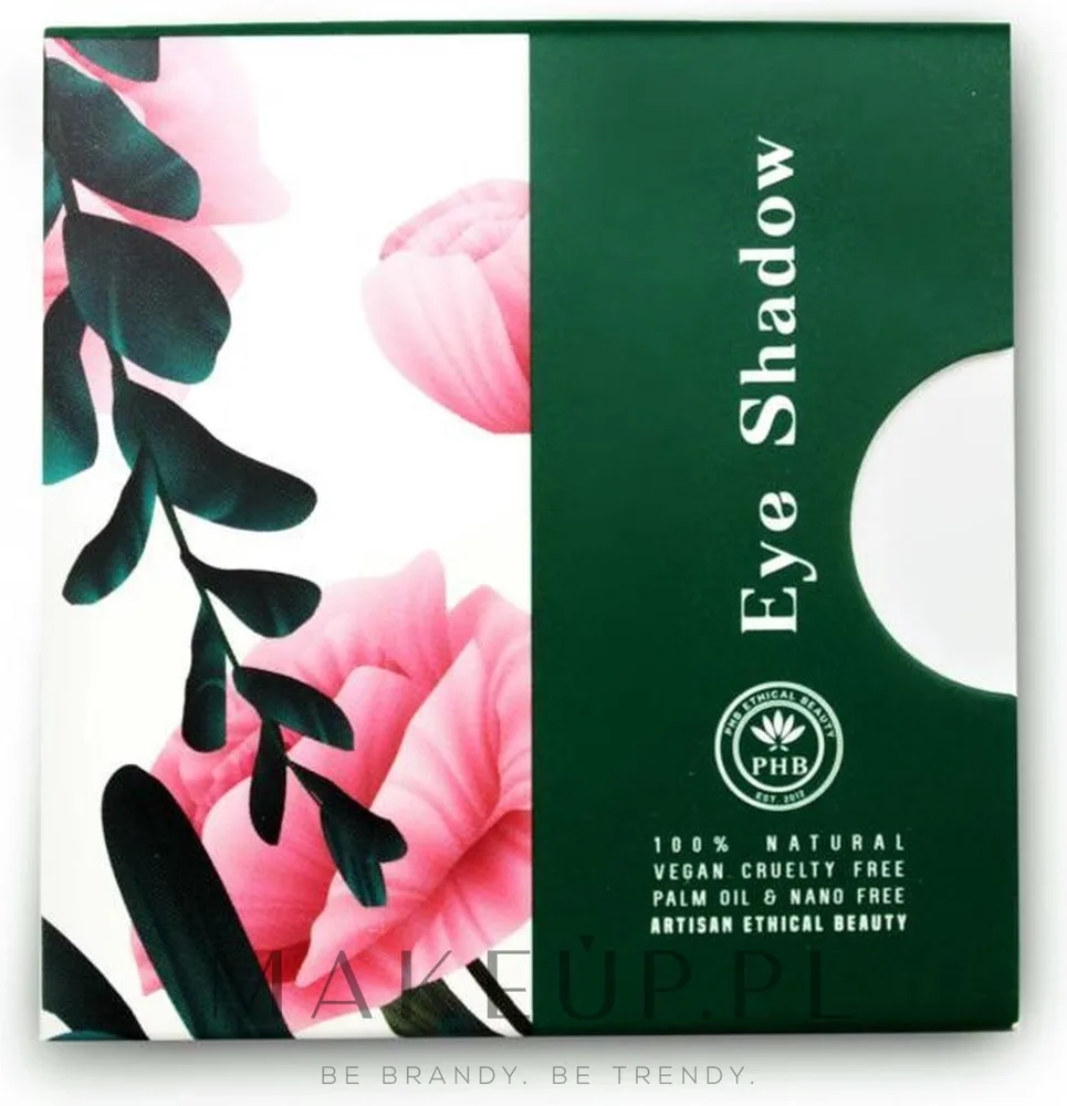 PHB Ethical Beauty Eye Shadow тени для век прессованные минеральные пигментированные со скваланом и маслом макадамии 3 г, оттенок Just Peachy
