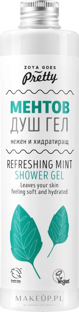 Гель для душа Zoya Goes Pretty Refreshing Mint освежающая мята, 250 мл
