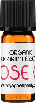 Эфирное масло болгарской розы Zoya Goes Pretty Organic Bulgarian Rose для ухода