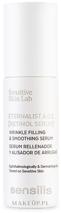 Сыворотка для лица Sensilis Eternalist A.G.E. Retinol с ретинолом и гиалуроновой кислотой 30 мл