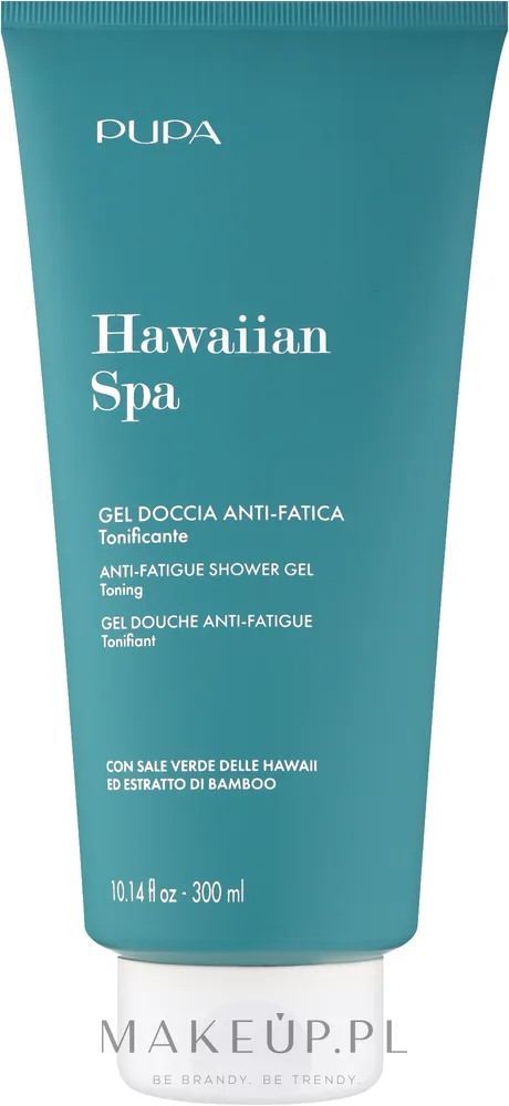 Тонизирующий гель для душа Pupa Hawaiian Spa Anti-Fatigue против усталости, 300 мл