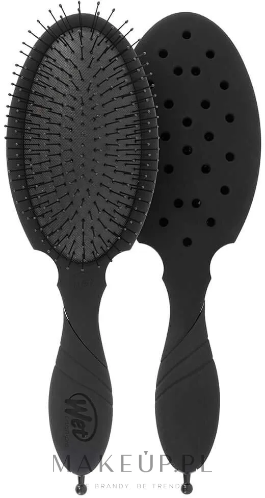 Щётка для распутывания волос Wet Brush Backbar Detangler Black с разделителем