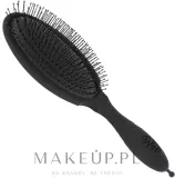 Щётка для распутывания волос Wet Brush Backbar Detangler Black с разделителем — фото 2