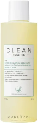 Очищающий гель для душа Clean Reserve Buriti & Aloe с алоэ, 296 мл